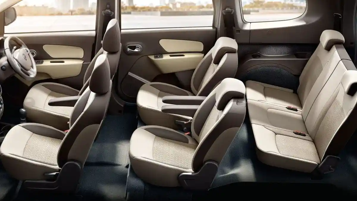 Renault Lodgy Interior Seating PPS Renault Hyderabad